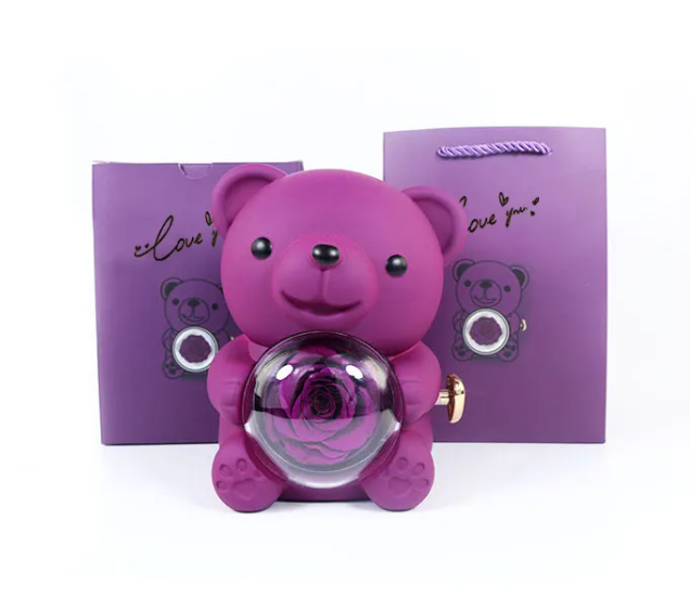 Rose Jewelry Bear