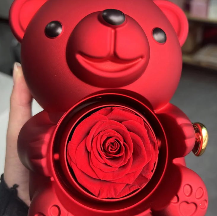 Rose Jewelry Bear