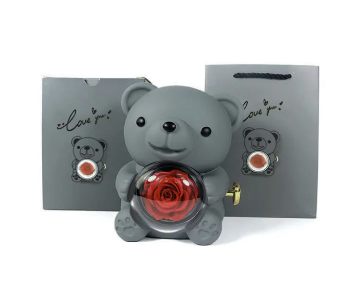Rose Jewelry Bear
