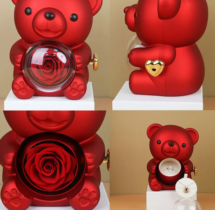 Rose Jewelry Bear